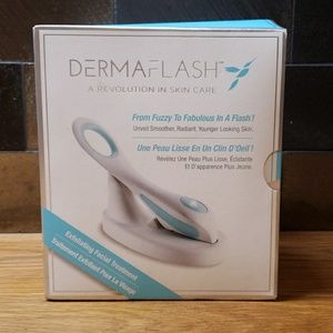 DermaFlash exfoliating facial treatment.